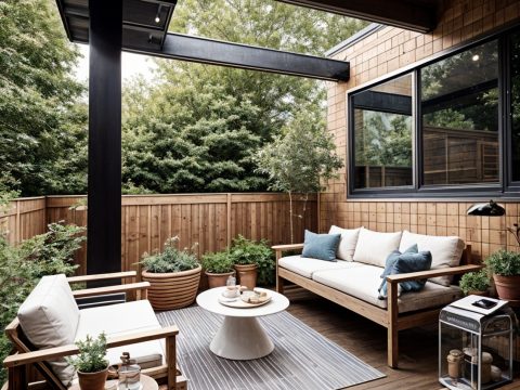 outdoor patio airbnb